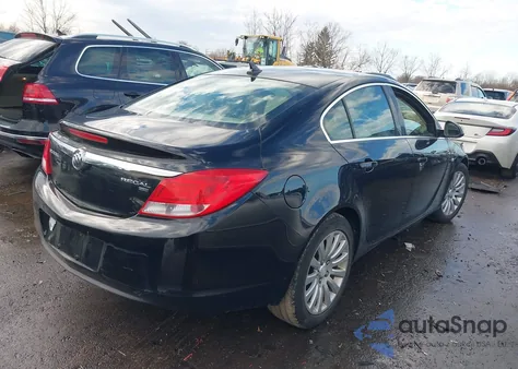 2011 Buick Regal Cxl Oshawa from USA, damaged, VIN 2G4GP5EC1B9177042